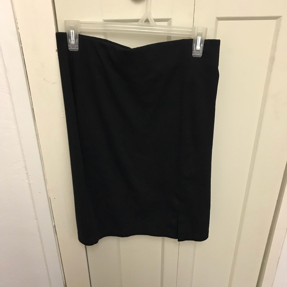 Black Pencil Skirt Size XL